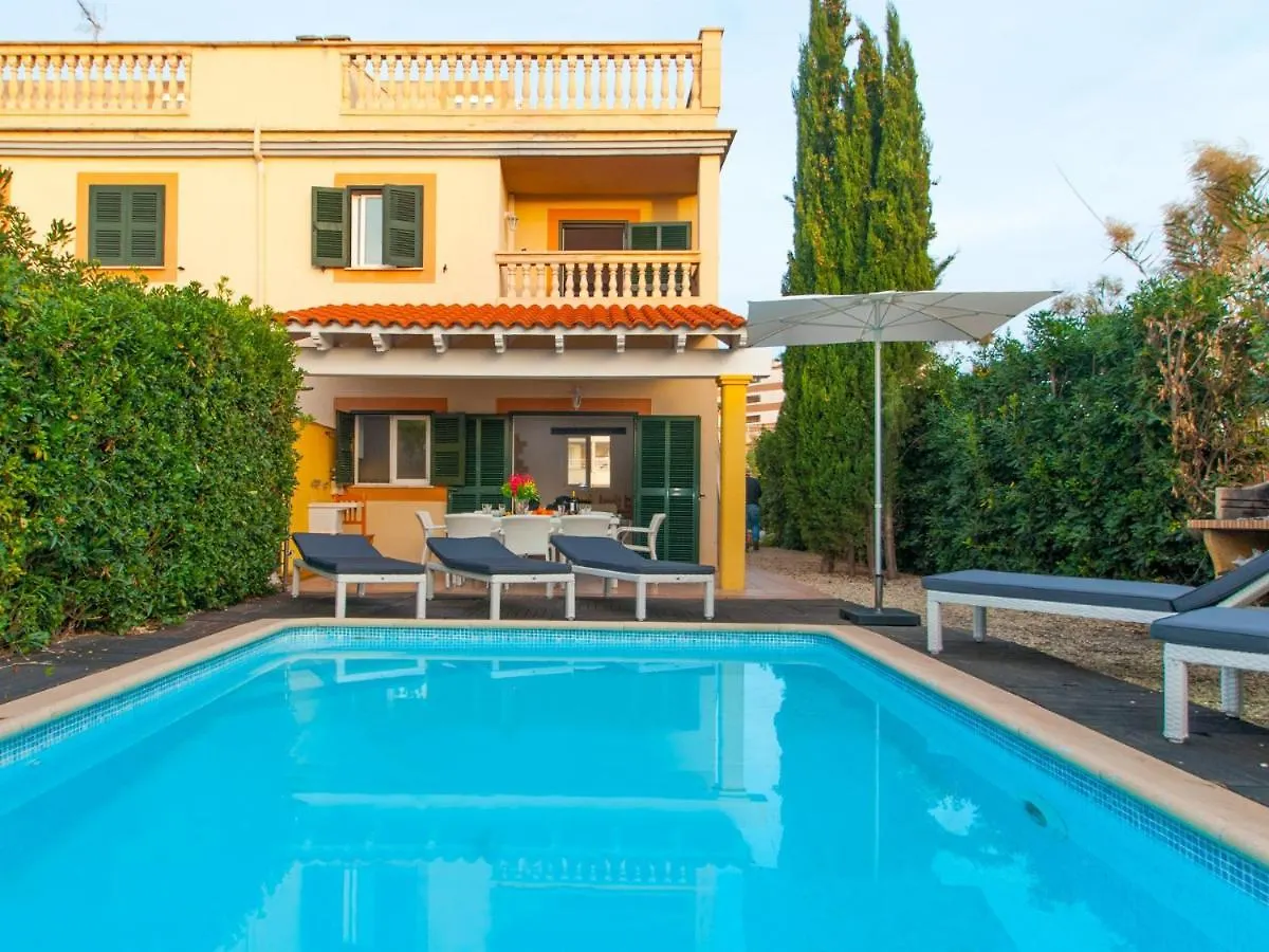 Villa Casa Marcos Con Piscina Para 6 Junto A Playa Alcudia Spain