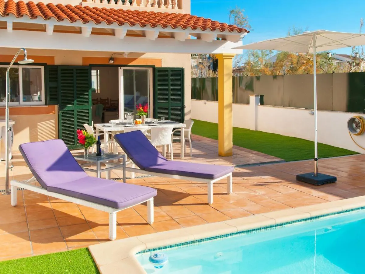 Villa Casa Marcos Con Piscina Para 6 Junto A Playa Alcudia Spain