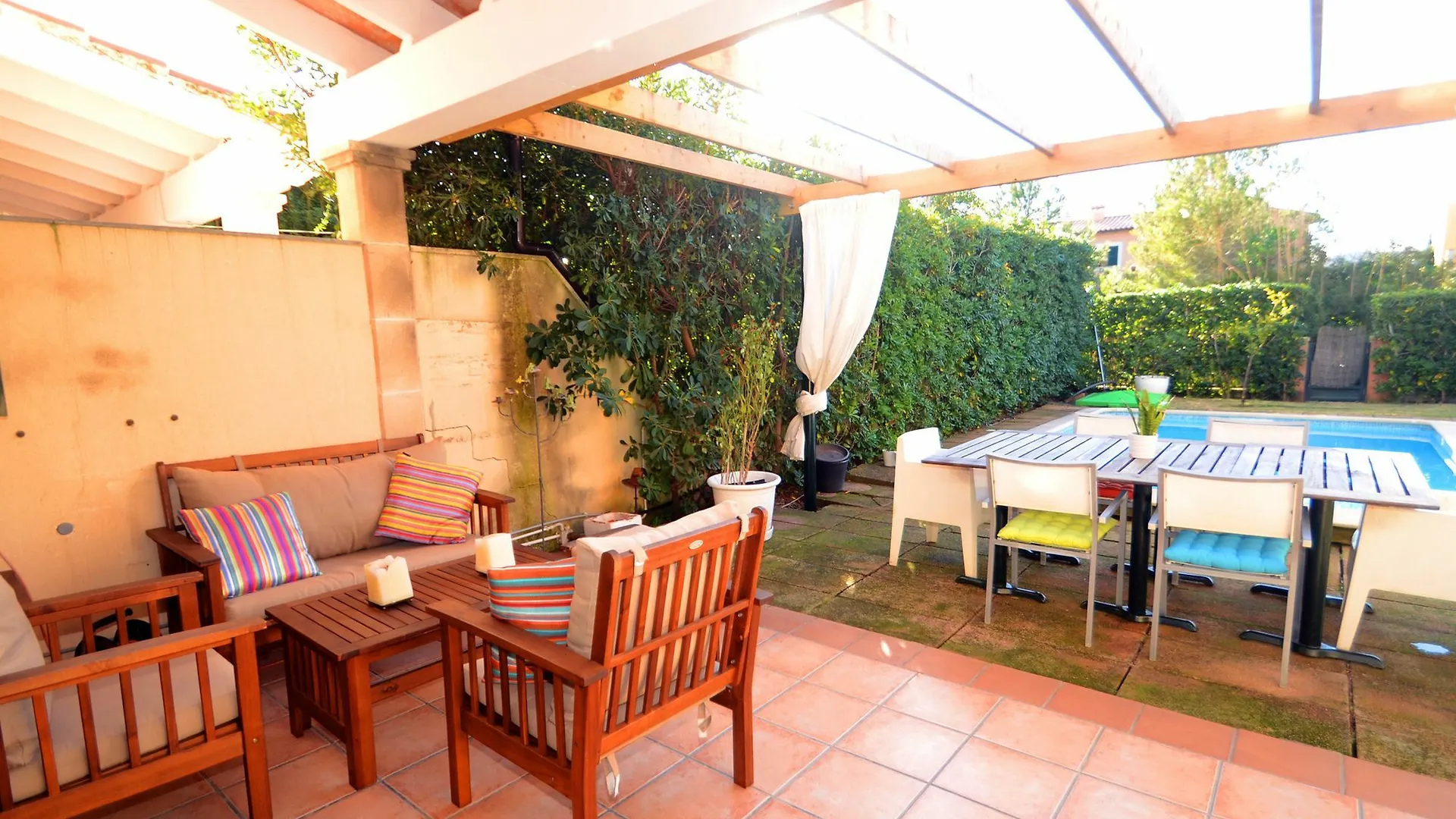 Villa Casa Marcos Con Piscina Para 6 Junto A Playa Alcudia