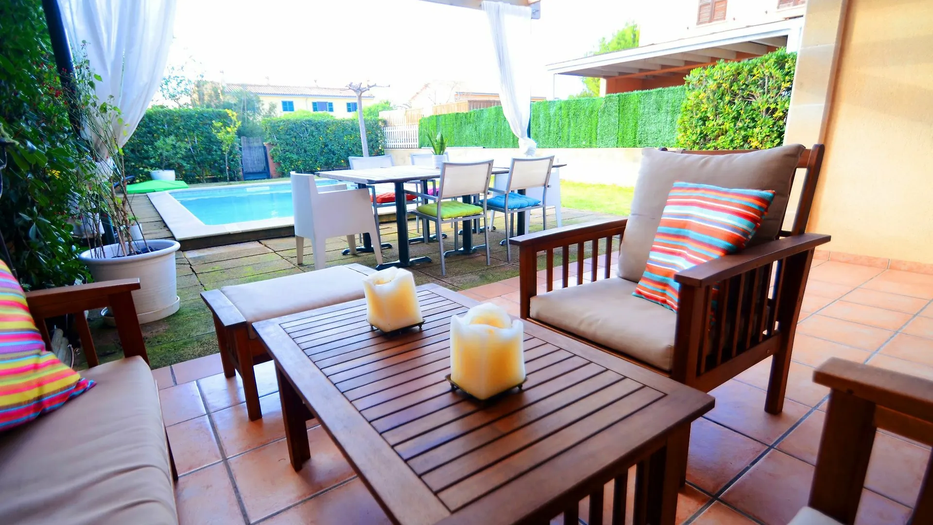 Casa Marcos Con Piscina Para 6 Junto A Playa Alcudia Spain